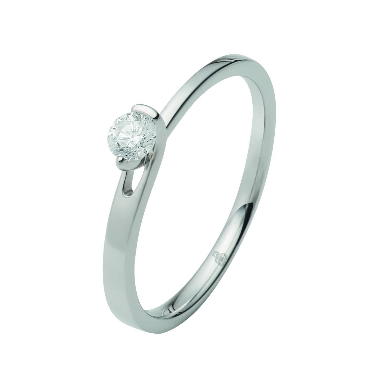 Zilver rosé vergulde Rauschmayer ring 51-00019