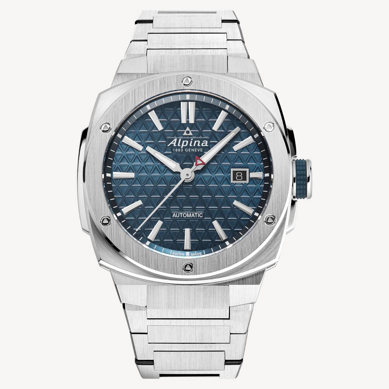 De Alpiner Extreme Automatic is de perfecte metgezel voor iedereen die op zoek is naar een robuust, krachtig en tegelijkertijd elegant horloge. Met een kast van 41mm en een comfortabele roestvrijstalen band combineert dit horloge duurzaamheid met stijl.