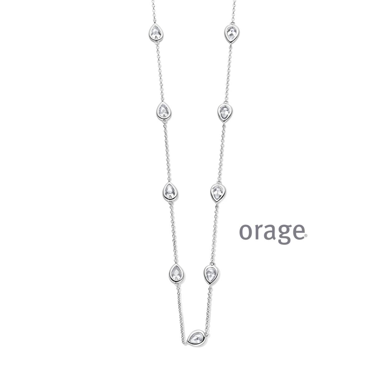 Orage juwelen Orage Collier Zilver