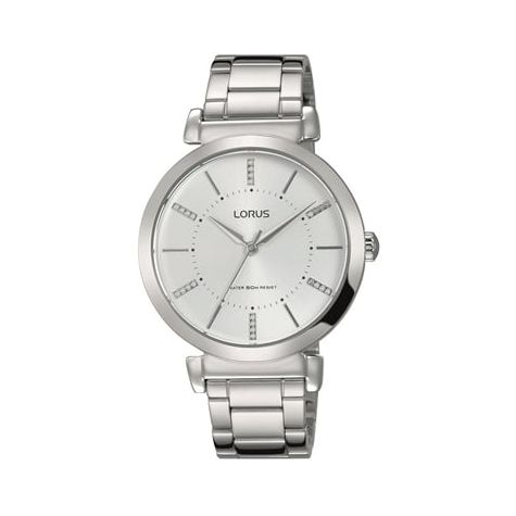 Lorus stalen dameshorloge+ stalen band