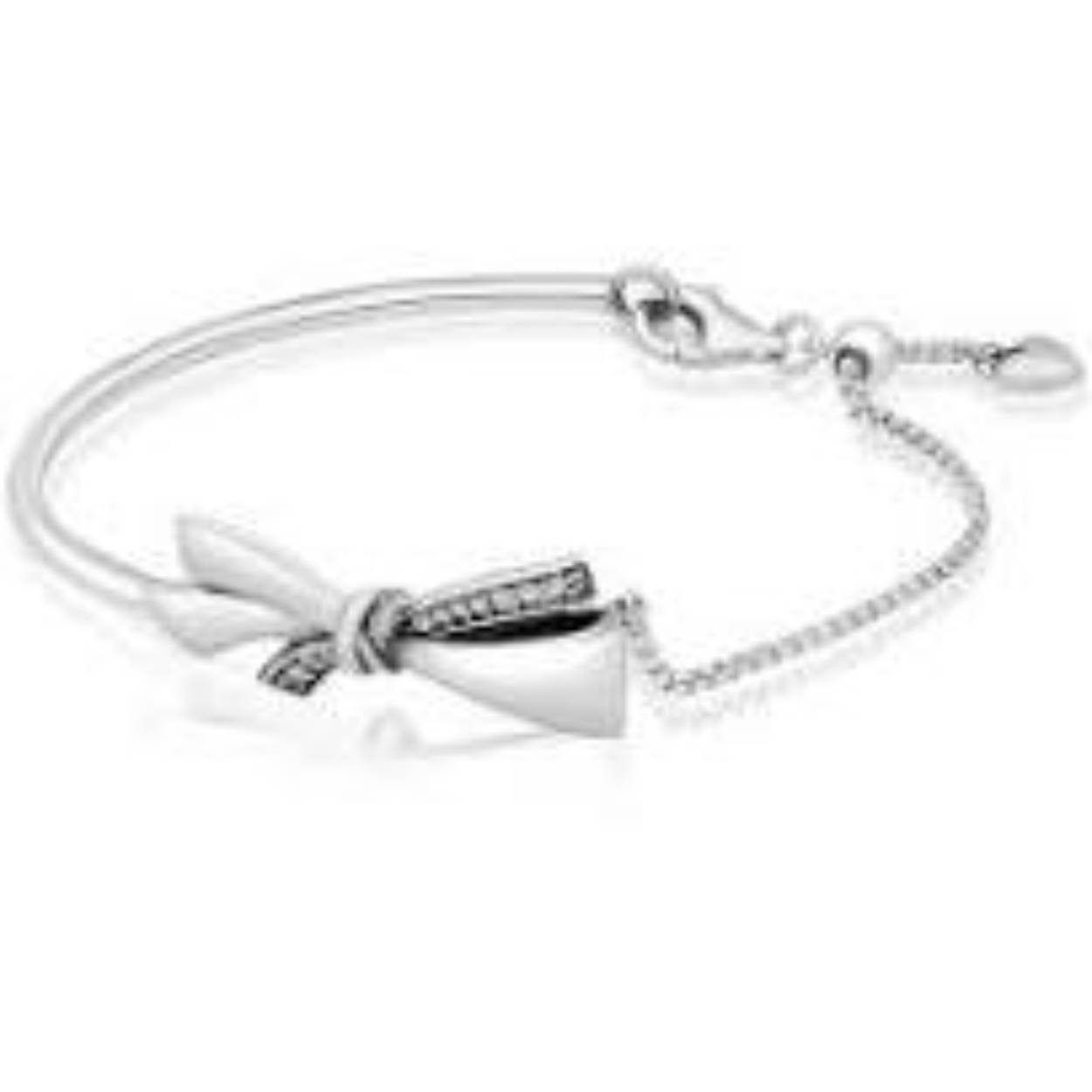 Pandora armband zilver strik - 597242CZ