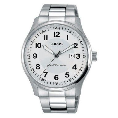 Dit horloge is van het merk Lorus. Het is een analoog horloge.