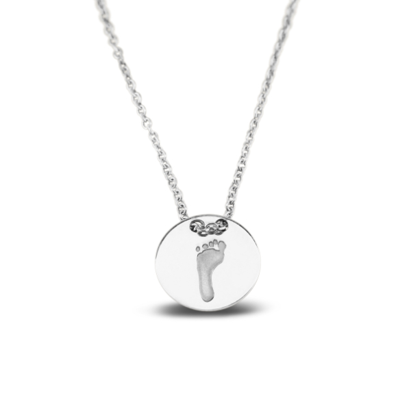 Graveer muntje waar haast elke gewenste gravure op kan. De prijs van de hanger is exclusief het laseren. 
De hanger is inclusief collier.

