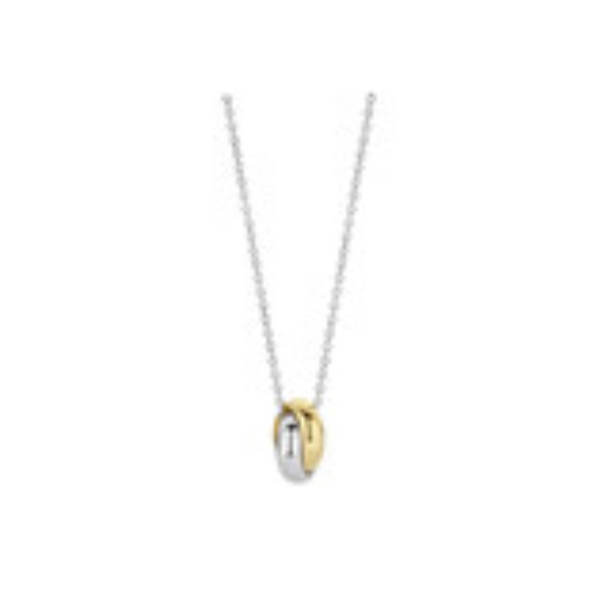 Moments biedt een basis zilveren sieradencollectie. De collectie bestaat uit tijdloze sieraden met fashion twist, de sieraden zijn draagbaar voor elk moment van de dag. Alle sieraden zijn vervaardigd van de hoogste kwaliteit sterling zilver en alle zirkonia stenen zijn met de hand gezet. Mooi collier van Moments met artikelnummer 61273AY. Dit collier is van gerhodineerd zilver. Het collier is zilver en de hanger is goud verguld. De hanger heeft een lengte van 10 mm. Het is leuk om dit collier te combineren met andere sieraden van Moments.