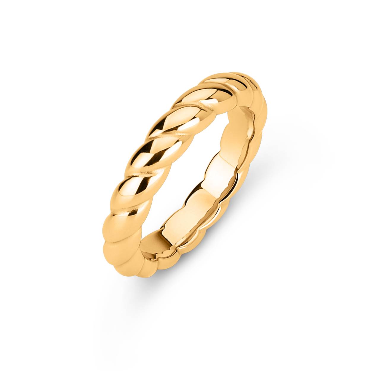 De Melano Friends Zoey ring is een elegante en stoere ring tegelijkertijd! De ring lijkt als het ware op een glanzend rope om je vinger en is ontzettend leuk te combineren in een ring set met het Vivid Rope steentje of de Twisted Tova ring. Met deze schoonheid om je vinger ben jij helemaal on trend!

De Zoey ring is 4 mm breed en is verkrijgbaar in een zilver-, rose goud- of goudkleurige plating.