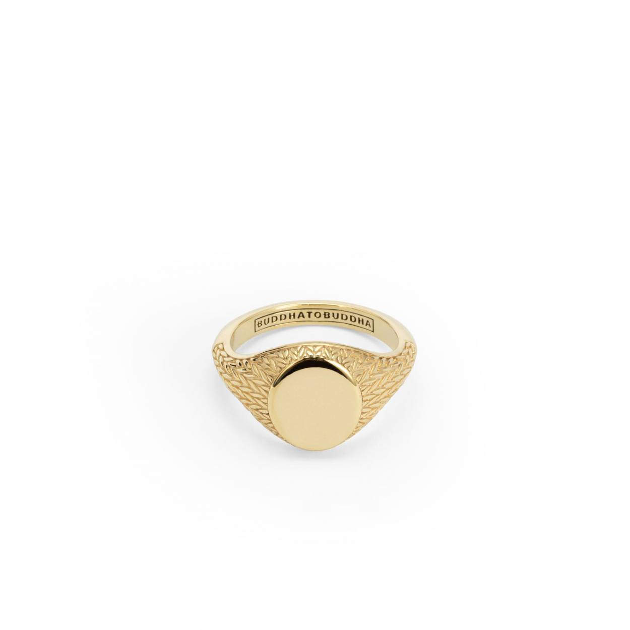 049GV 18 - Ellen Signet Ring Goud Vermeil
