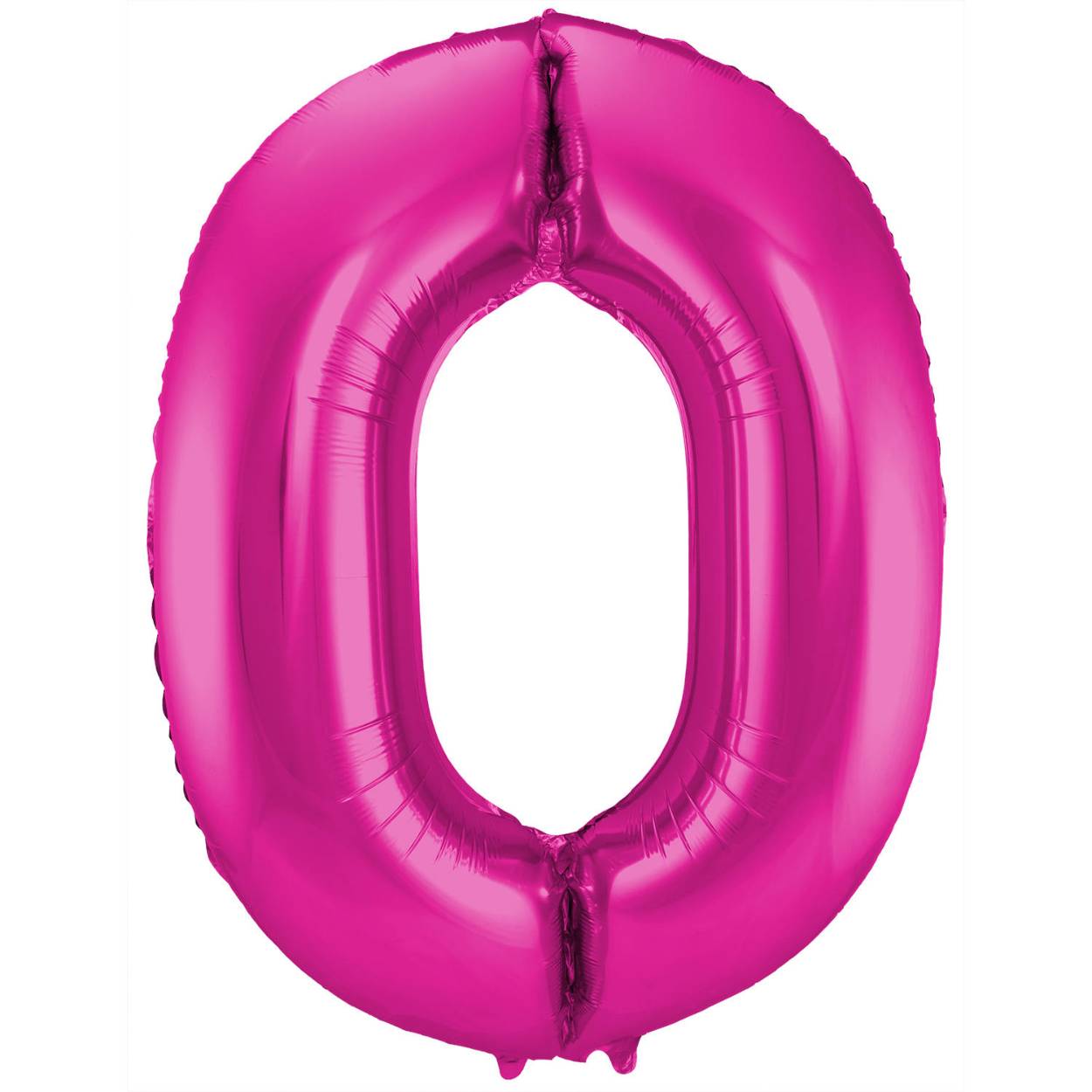 Magenta Cijferballon Cijfer 0 - 86 cm. Inhoud: 1 folieballon. Kleur: Magenta. Bijvoorbeeld te gebruiken tijdens de volgende feestgelegenheid/feestgelegenheden: Verjaardag, Jubileum en Kinderfeestje. Deze folieballon is 34 inch/86 cm. Het artikel is gemaakt van folie.