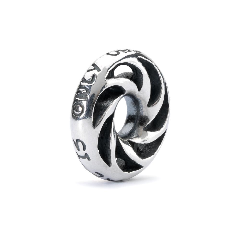 Trollbeads ring zilver wervelende fantasie