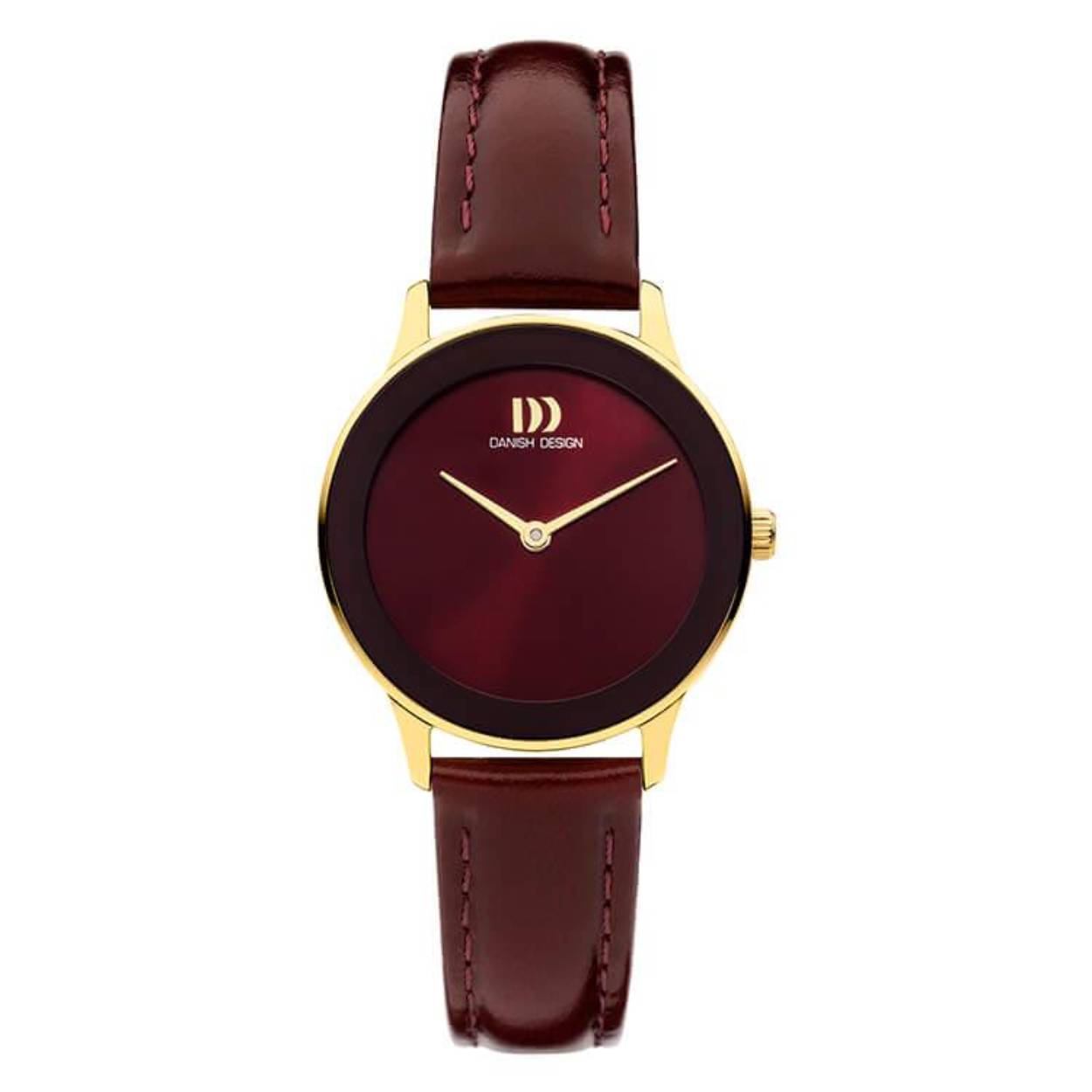 Dit dameshorloge is van het merk Danish Design. Het is een analoog horloge met een band gemaakt van leer.De diameter van de kast is29 mm.
De verdere specificaties van het horloge zijn als volgt:
Glassoort: mineraal
Kastmateriaal: edelstaal
Waterdichtheid: 3 ATM
Techniek: quartz
Kastkleur: goud
Kastvorm: rond
Wijzerplaatkleur: rood
Index: geen
Bandkleur: rood
Sluiting: gesp