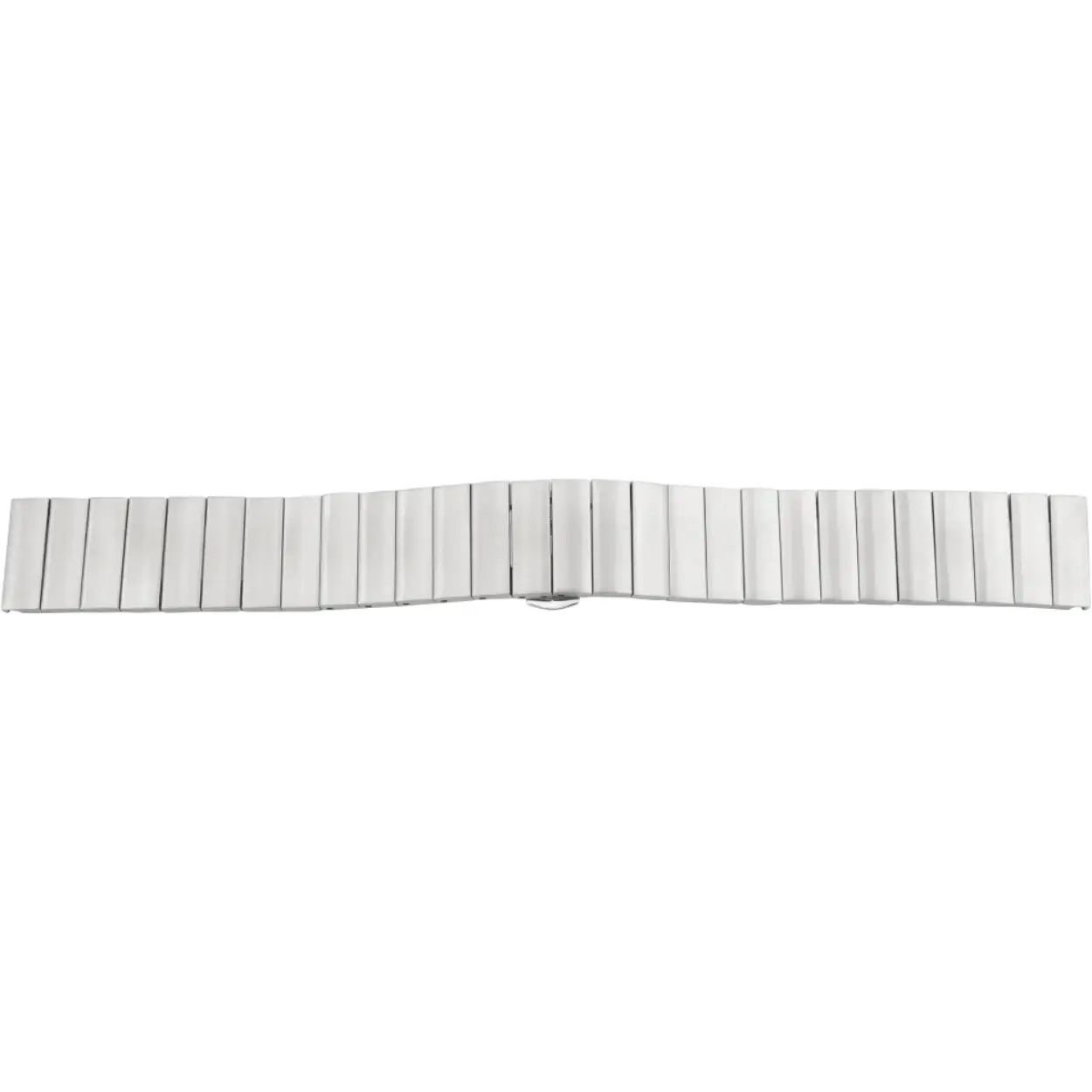 Horlogeband massief staal 22mm