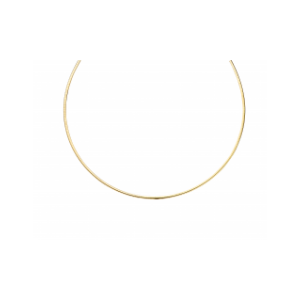 omega collier zilgold wit/geel