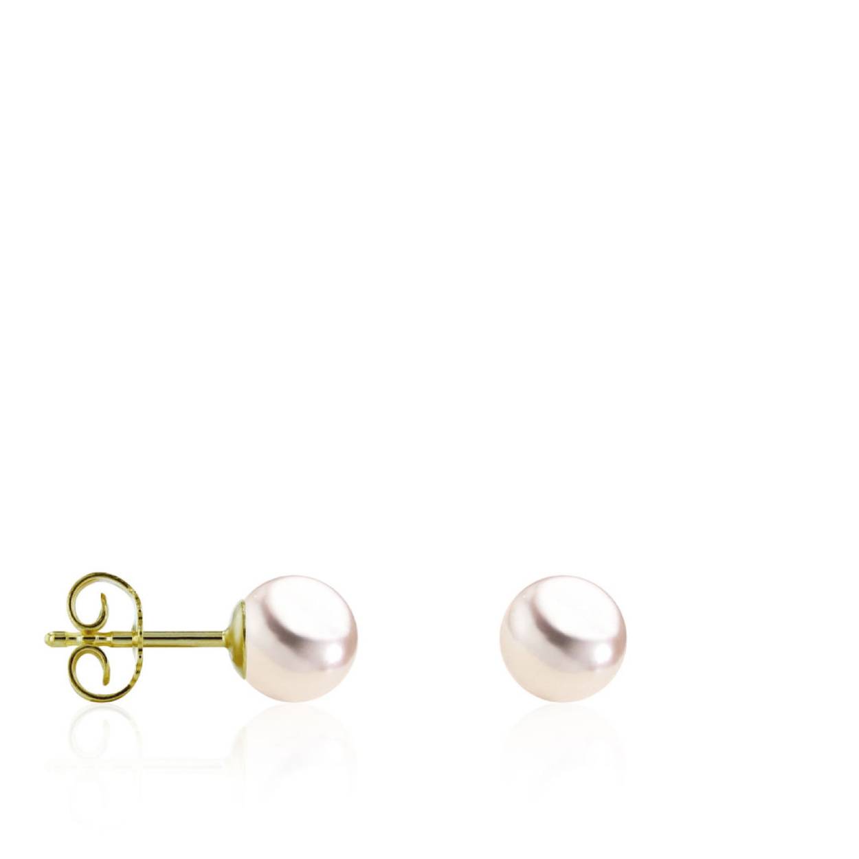 gouden parel oorbellen 5-5,5mm akoya 3100350