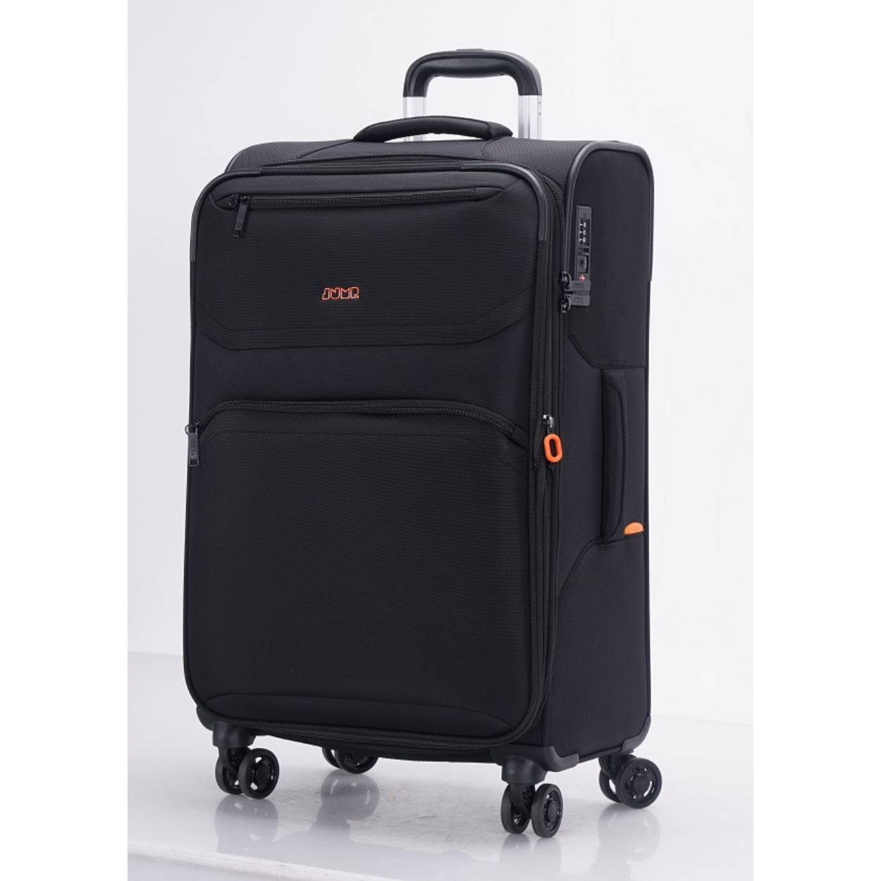 Uitbreidbare koffer 4 wielen 
Middelgrote uitbreidbare koffer met 4 wielen, telescopisch handvat en combinatiesluiting. Opbergvakken met ritssluiting aan de voorzijde van de bagage.

Ze zal je overal volgen!
Telescopische aluminium trekgreep met meerdere posities voor lichtheid

Hoofdritssluiting met dubbele sliders

Gevoerde binnenkant met bevestigingsriemen en een vak met ritssluiting

2 vakken met ritssluiting aan de voorkant van de koffer voor meer opbergruimte

Ritssluiting met TSA- cijferslot (om te voorkomen dat uw slot geforceerd wordt tijdens douanecontrole)
Volume (liter)
61/71
Materie
200D polyester keperstof en 600D polyester, polyester voering
Garantie
5 jaar
Sterke punten
Aanpasbare telescopische handgreep
Binnenuitrusting
Zachte bagage
Combinatiesluiting
15" computer
Ultralichte koffer
met 4 wielen
Uitbreidbare koffer

Gewicht
3,00 kg
Breedte
66cm
Hoogte
43 cm
Diepte
26 cm
Uitschuifbare diepte
26/30