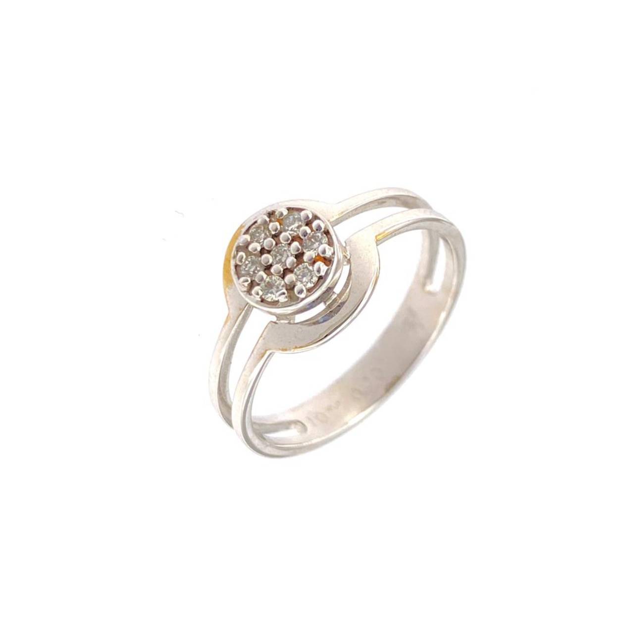 18kt wit goud + briljant