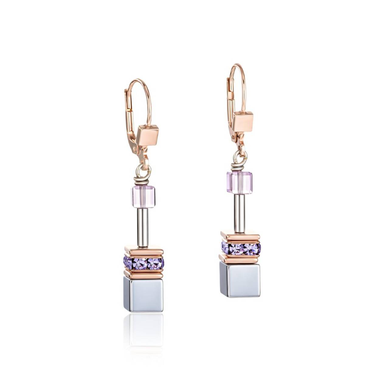 Coeur de Lion 4017/20-0829 Oorhangers Lilac
Oorhangers van het merk Coeur de Lion, met een Swarovski-kristal. Dit sieraad bevat de kleur lila en rosé-goud.