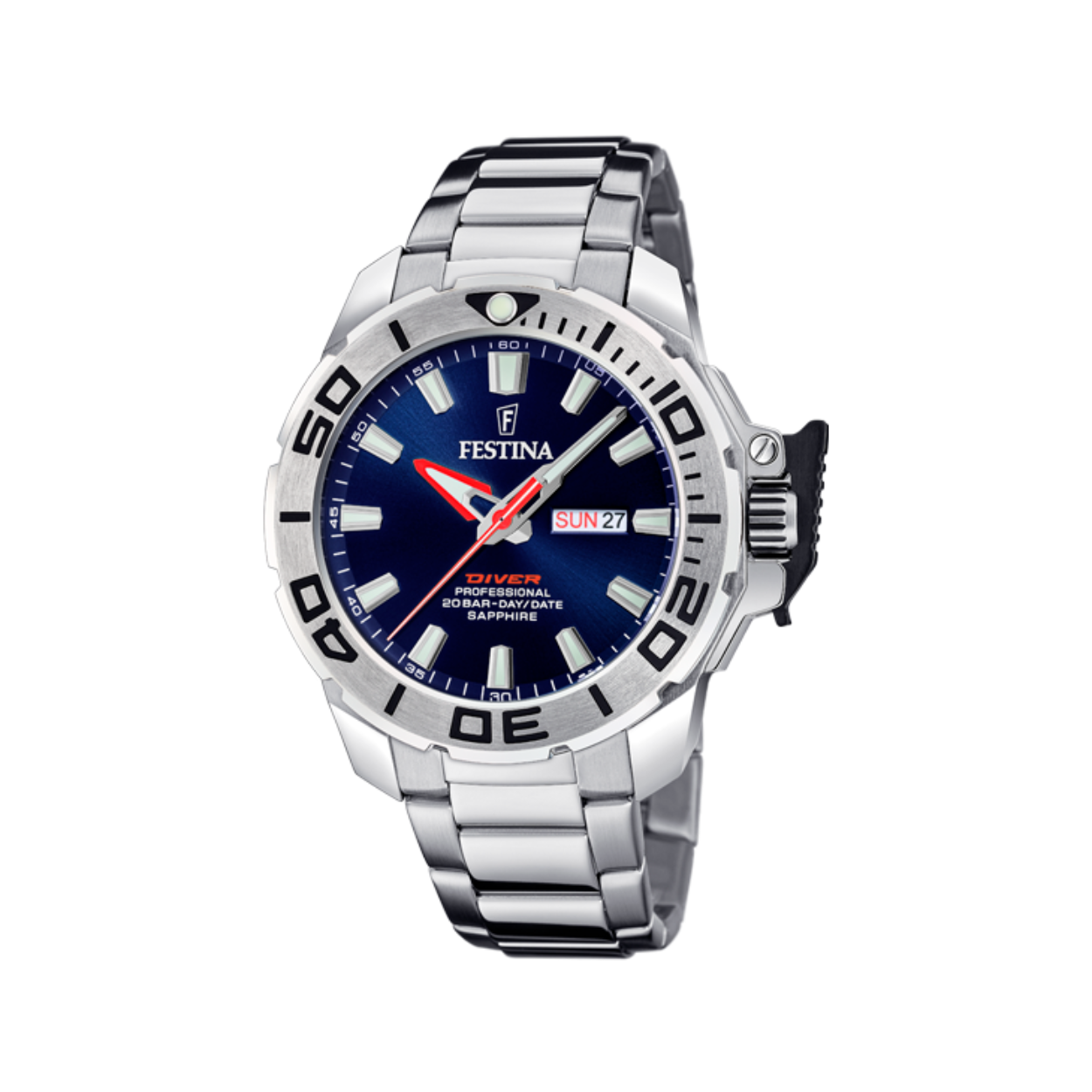 Festina heren horloge F20665/1 met een 316l roestvrij staal kast

Festina horloges zijn de perfecte mix van elegantie en functionaliteit.Festina biedt een herkenbaar design, constante technologische evoluties en en een perfecte prijs/kwaliteit garantie.
