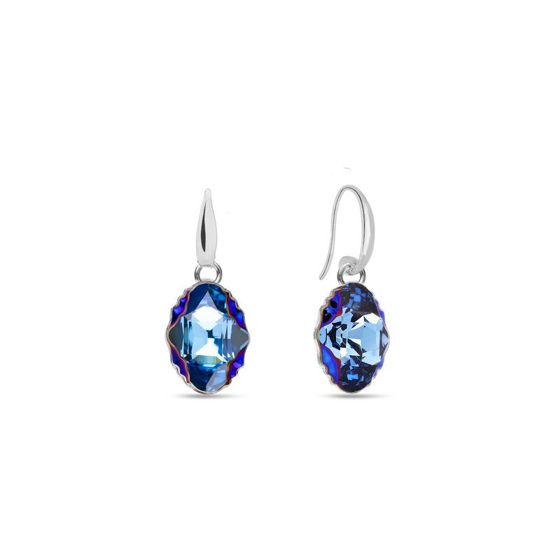 Maak je looks compleet met deze prachtige Aquamarine/ Metallic Blue Studs Oorbellen van SPARK Jewelry voor dames. De artikelcode is KW492614AQMB.