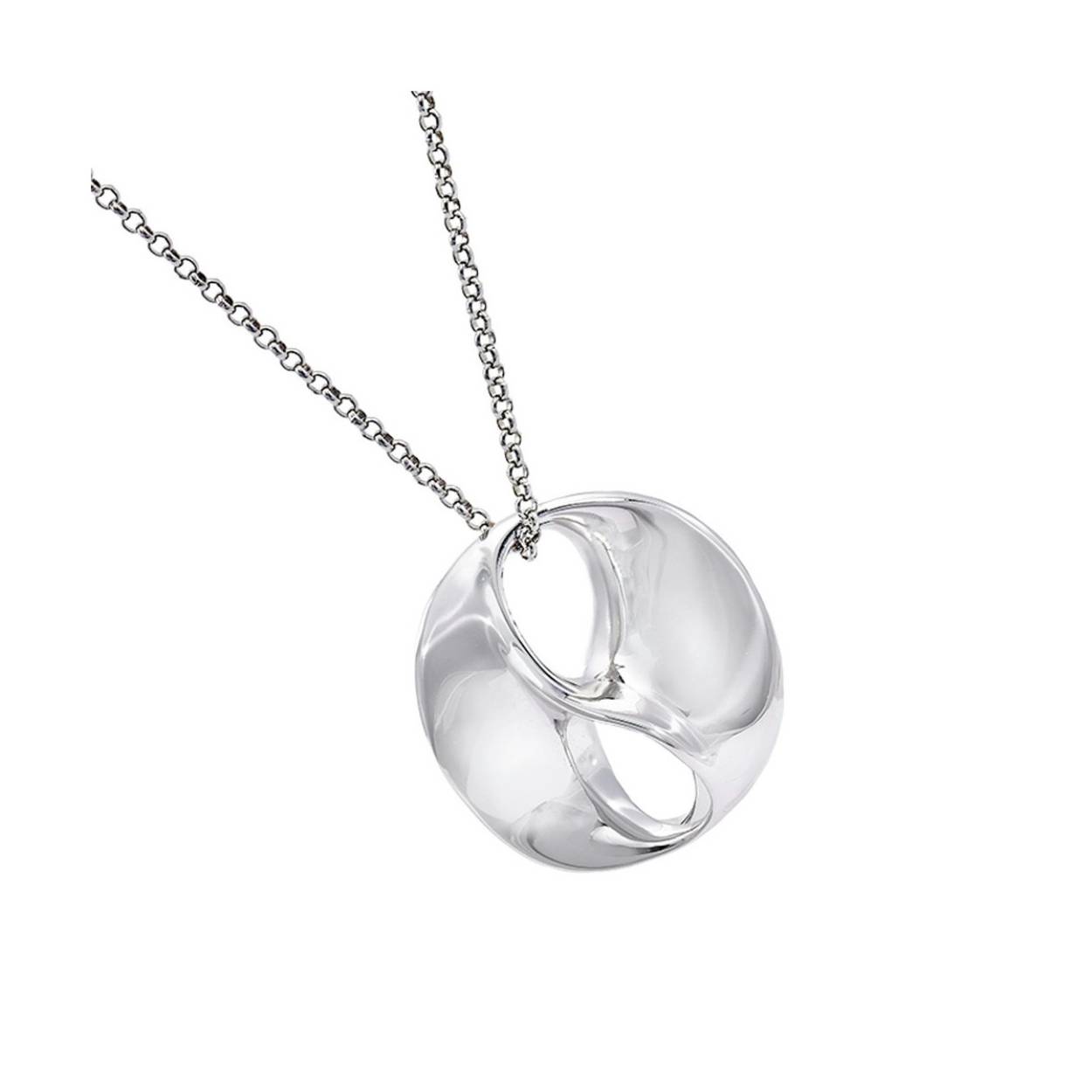 Jorge Revilla luxe zilveren hanger model 'Love' excl. collier