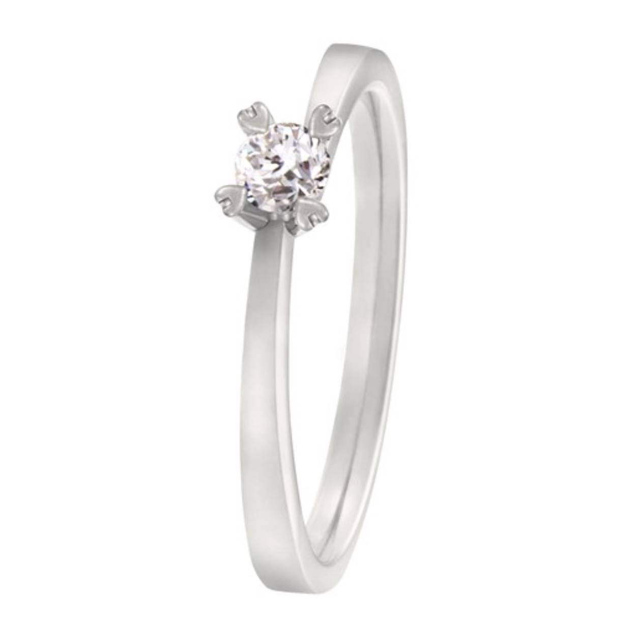 Uit het Nederlandse Atelier Aller Spanninga komt deze 14 karaats witgouden solitair ring.
De 0.10 caraat natuurlijke diamant is van VVS Top Wesselton kwaliteit.
Deze ring is bestelbaar in verschillende ringmaten of in rood of geelgoud.
Tevens is de ring op verzoek ook te vervaardigen met 0.15 ct. of 0.20 ct. Diamant

Zeer geschikt voor een huwelijksaanzoek, tijdloos geschenk of als schitterend cadeau voor uzelf.

Wij raden aan een zetting één á tweemaal per jaar te laten controleren.
Dit doen wij met alle liefde inclusief ultrasonisch reinigen geheel kosteloos, 
ook voor de sieraden die u niet bij ons heeft aangeschaft.
