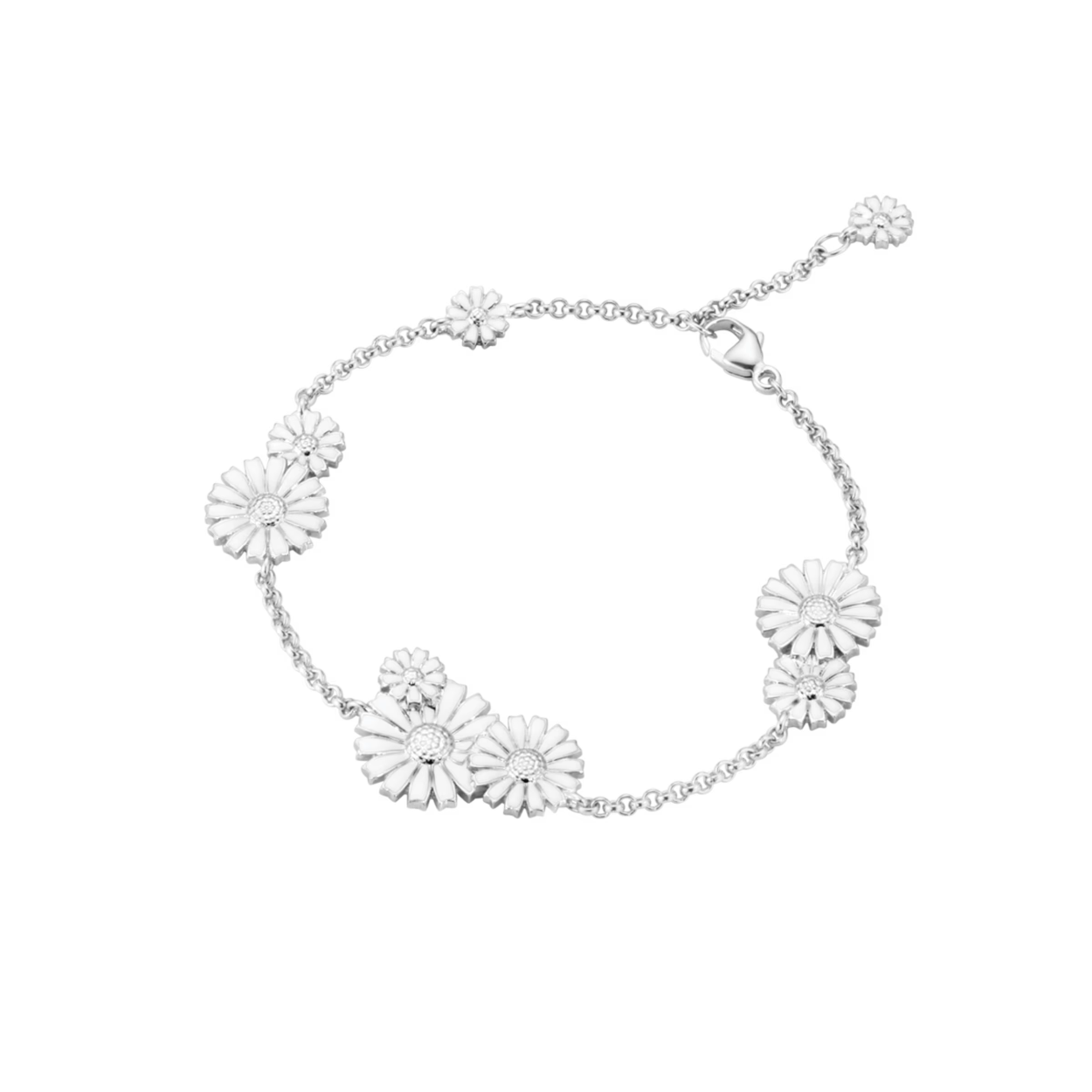 layered white enemal
