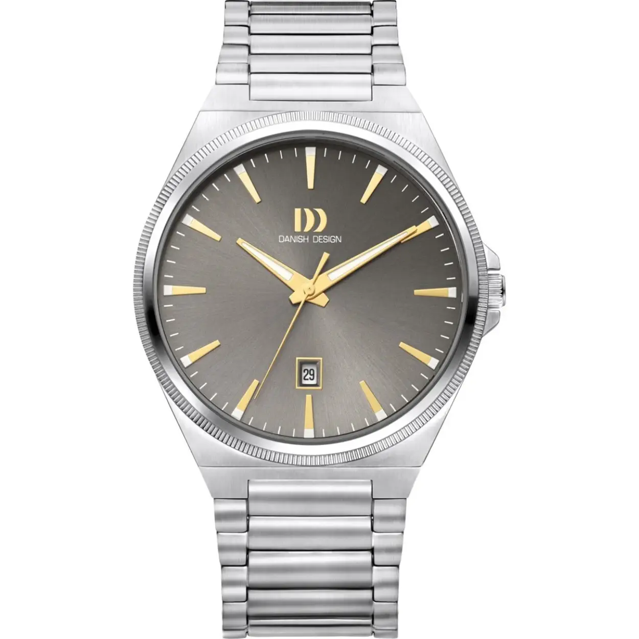  Danish Design DKX Pro Silver Grey met stalen band. 
