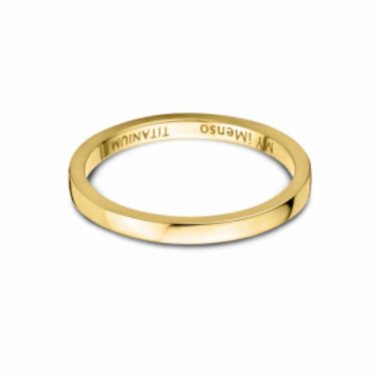 My Imenso titanium vergulde ring