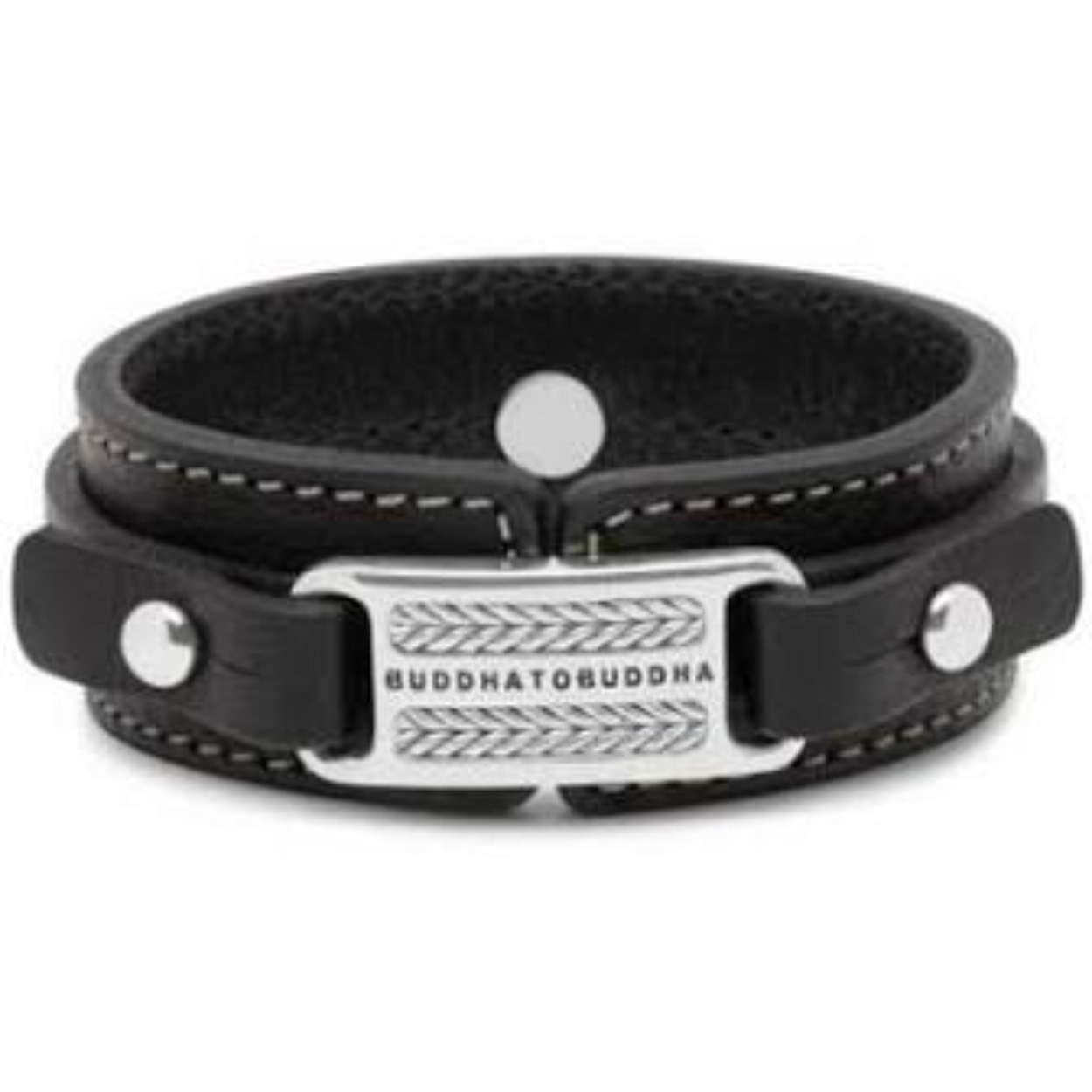 Buddha to Buddha Jantan black leather maat E