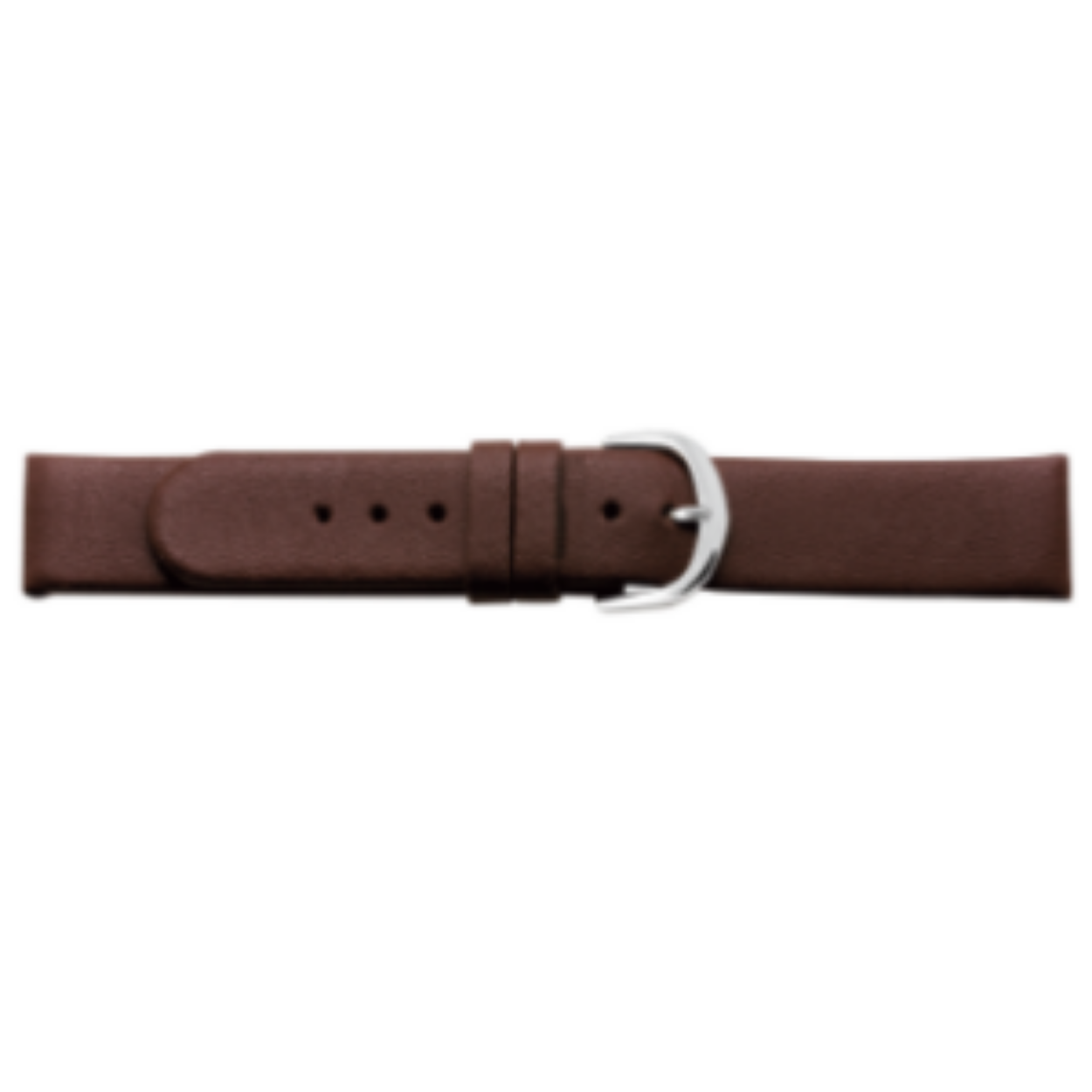 Horlogeband bruin leer 30mm