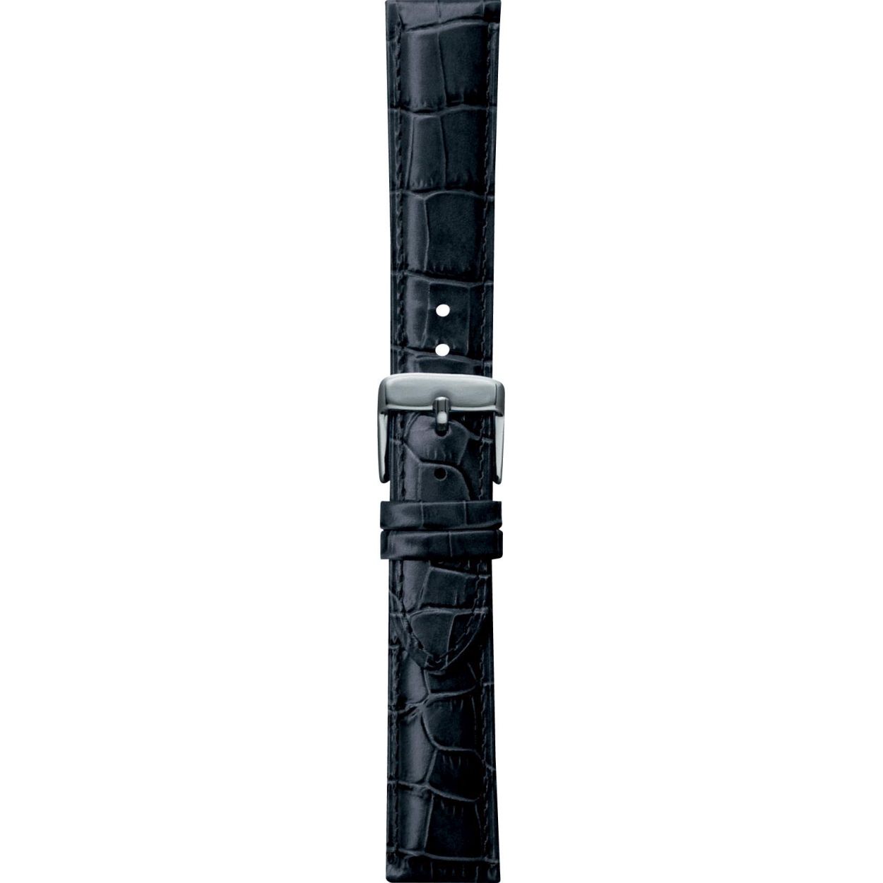 Een mooie horlogeband van het merk Condor gemaakt van leer. De kleur van deze horlogeband is zwart. De breedte is 22mm.