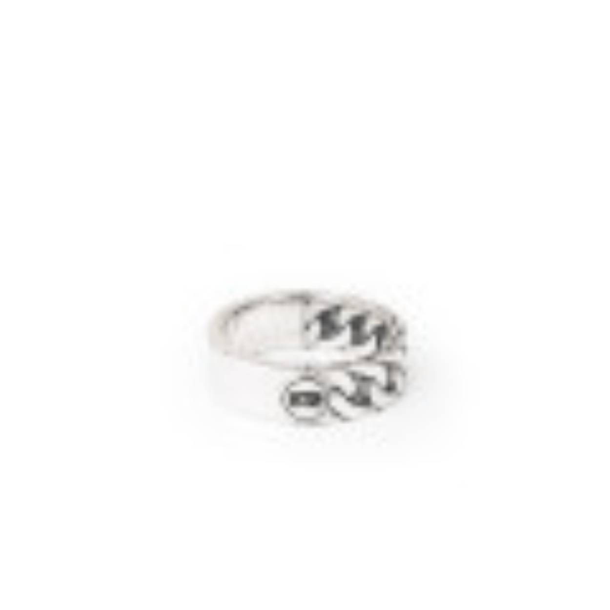 340 22 - Esther Dual Ring Silver 