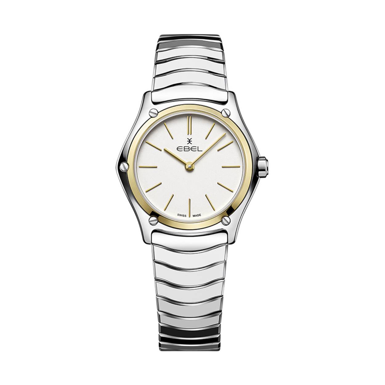 Een prachtig horloge uit de EBEL Sport Classic Polished collectie.