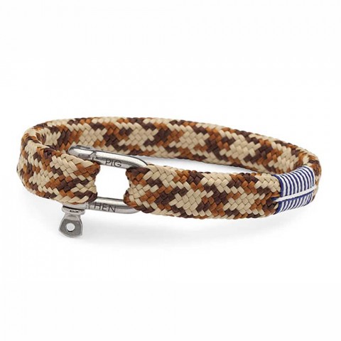 Armband kleur: ochre-sand-brown-camo, maat M (= voor polsomtrek 18 cm)