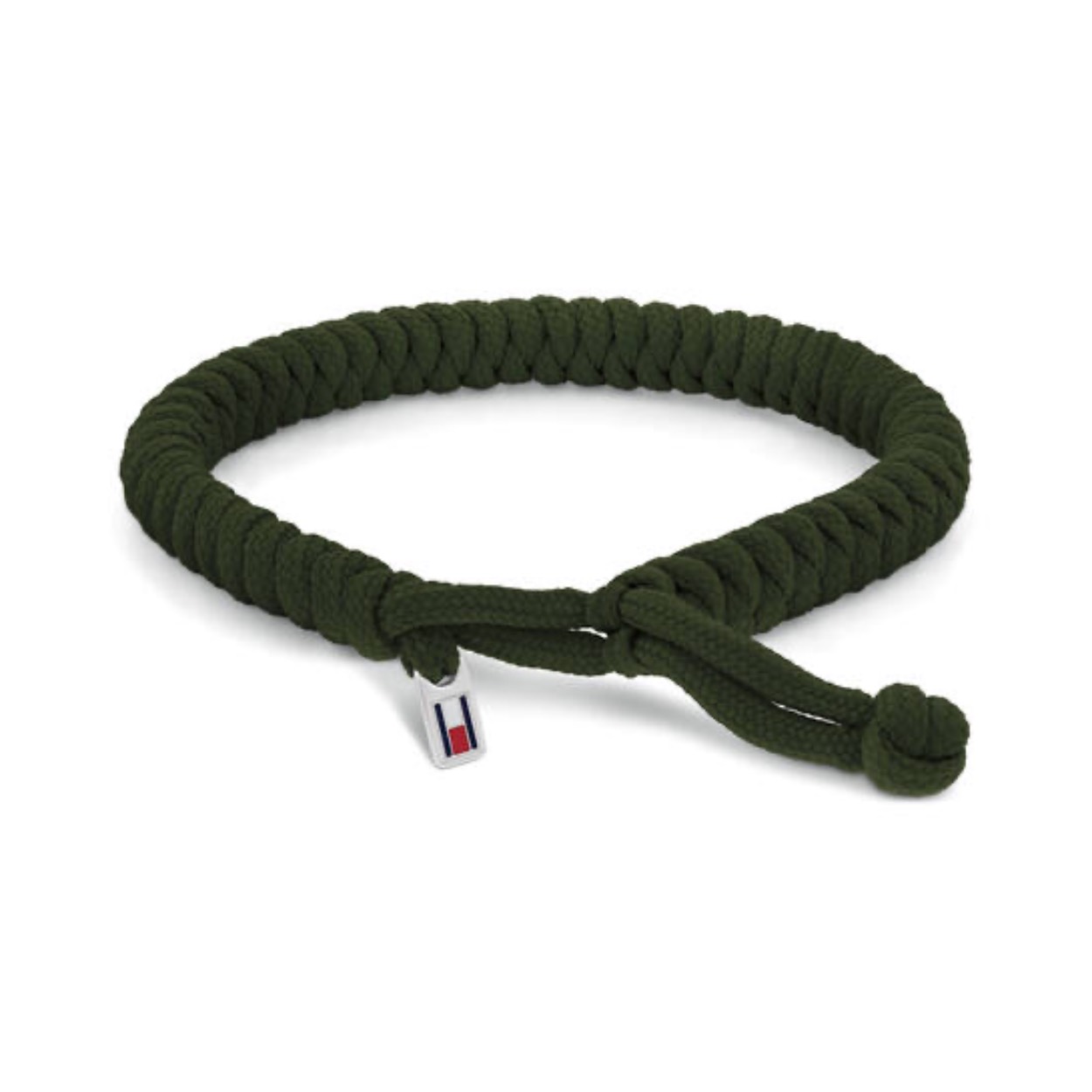 Tommy Hilfiger Jewels TJ2790594 Armband Heren Nylon 19cm
Deze armband van Tommy Hilfiger uit de jewelry serie AXEL met nr: TJ2790594 is een opvallend model. De groene gevlochten nylon heren armband heeft een aparte treksluiting. Aan de armband hangt een plaatje met het Tommy logo en de lengte is 19cm. Ook leuk te combineren met andere sieraden van Tommy Hilfiger.

Het merk:
Tommy Hilfiger is wereldwijd één van de grootste designer lifestyle merken en is internationaal bekend om haar classic American cool stijl. De sieraden zijn voor dames en heren met een eigen stijl, die niet bang zijn om dit aan de wereld te laten zien.

Specificaties:
- Nylon armband groen
- Gevlochten met knoopsluiting
- Lengte 19cm
- Heren sieraad