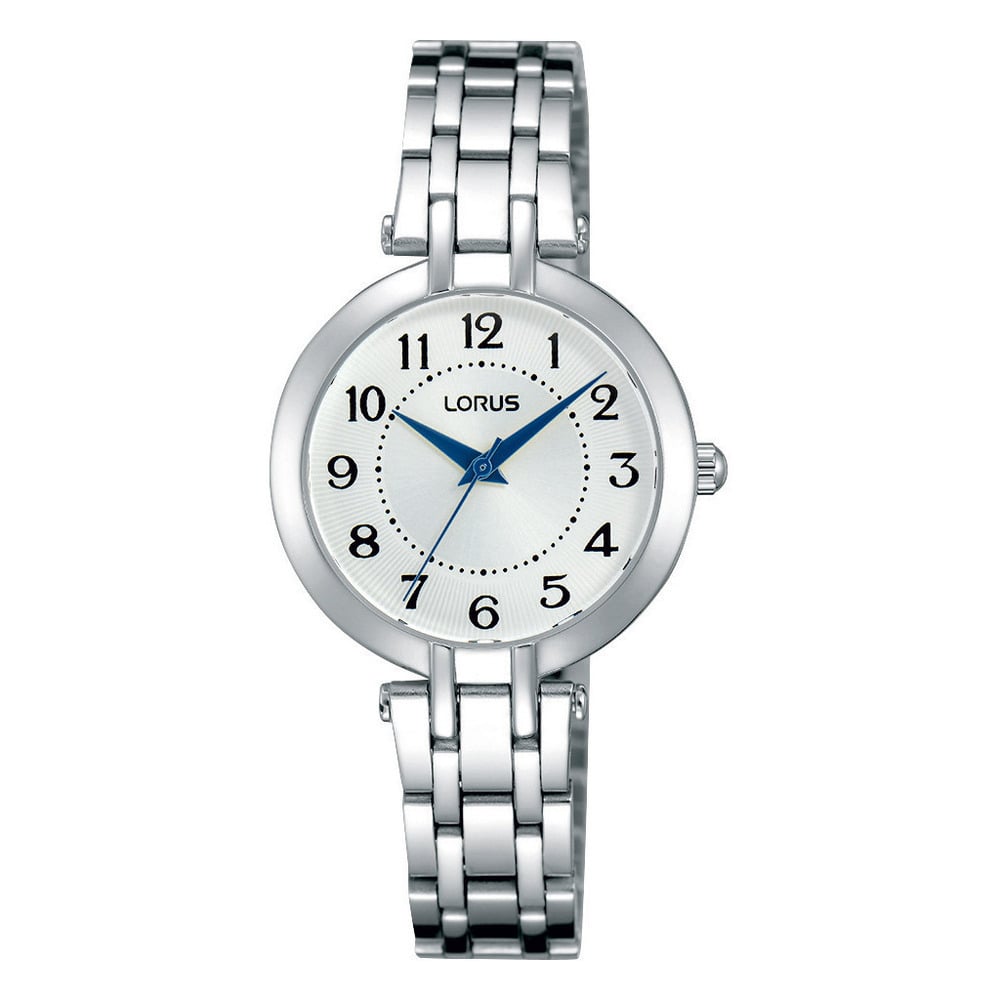 Lorus horloge RG291KX9 DAMES STAAL BRACELET WIT WR