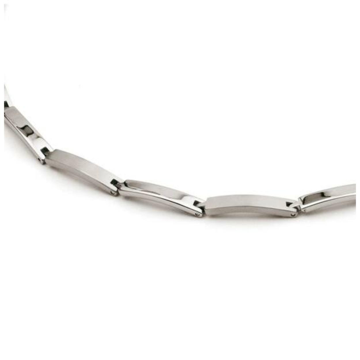 Algemene specificaties
Doelgroep	Dames
Kleur	Zilverkleurig
Productgroep	Colliers
Schakel	Fantasieschakel
Sieraden materiaal	Titanium
Soort	Collier