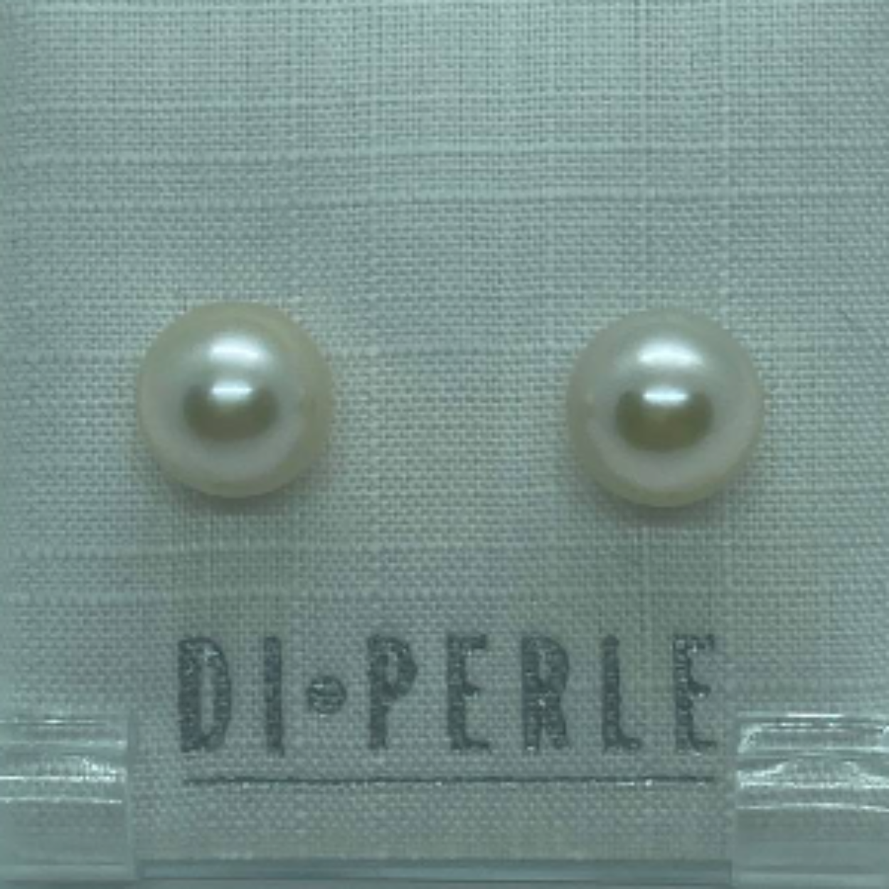 Zilv.oorknoppen met zoetwater parel 7.0-7.5