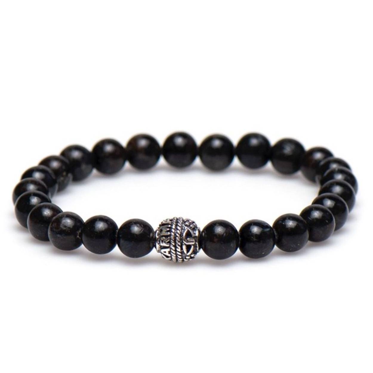 Out in Space Silver Bead