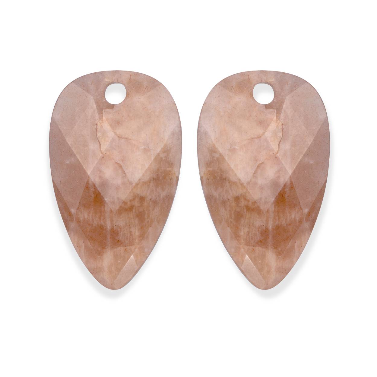 Sparkling Jewels oorstenen Sunstone Blossom Earring gems