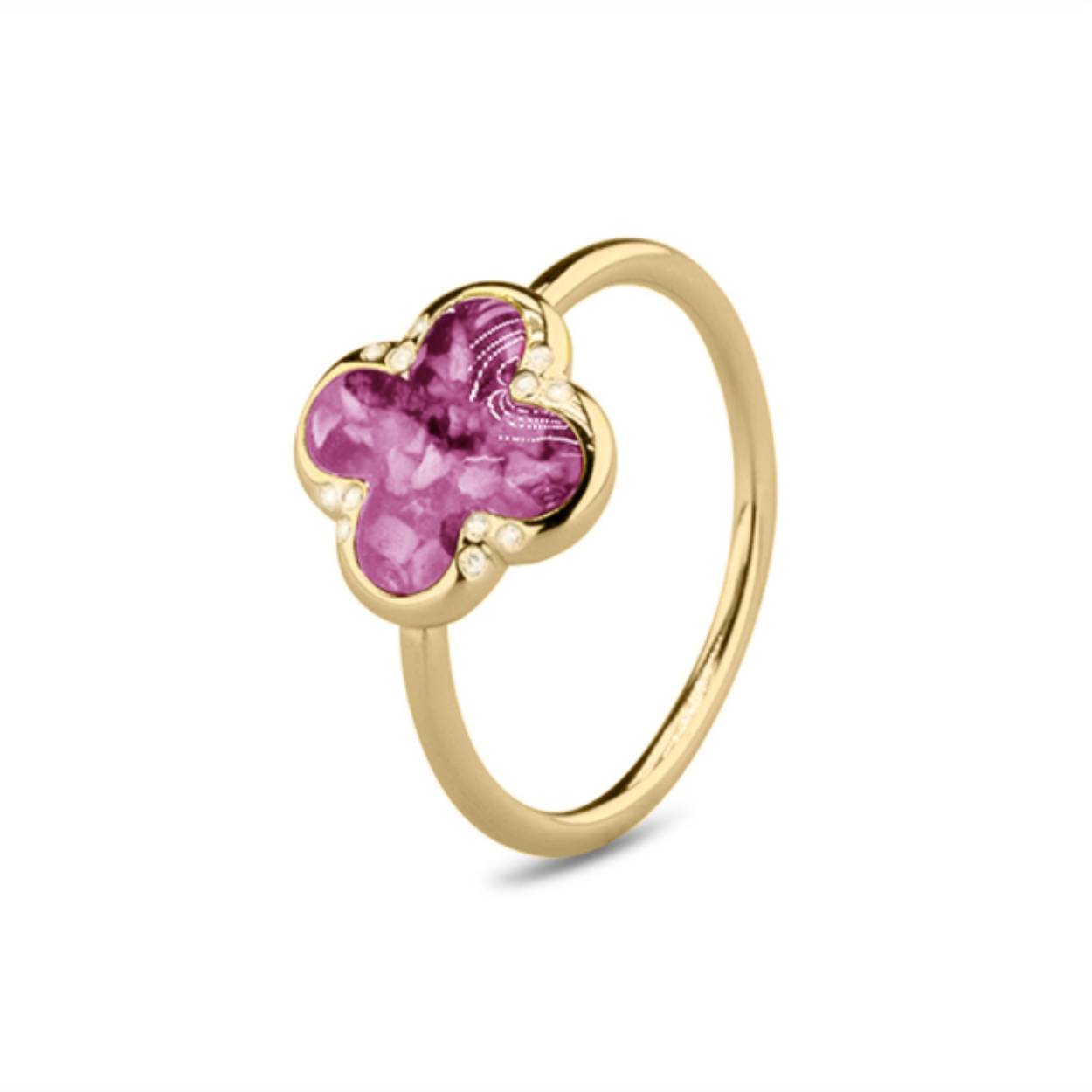 Ring met zirkonia. Dit sieraad wordt zichtbaar aan de bovenkant gevuld met as of haar en wordt vermengd met onze speciale hars.

Deze ring is heel mooi om te combineren met de bijpassende hanger (143) of armbanden (BL 015 of BL 016).

Ook verkrijgbaar in goud met diamant. De prijzen met diamant zijn op aanvraag.
Tevens geschikt voor haar en moedermelk.