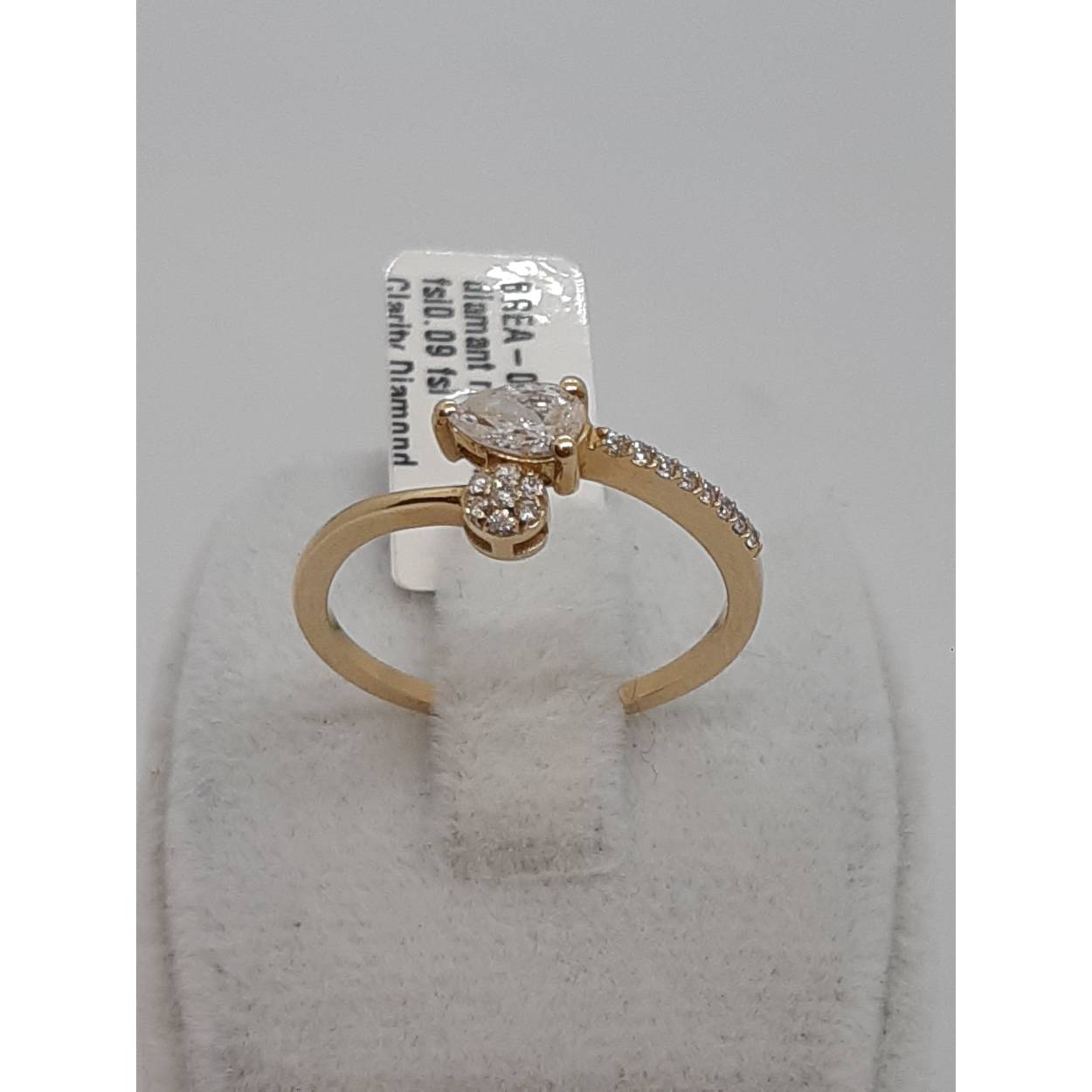 De Diamant Ring BREA-0002745 is een prachtige 14-karaats gouden ring met een luxueuze glans. De ring bevat 16 SI1 prinses geslepen diamanten van in totaal 0,37 karaat, in de kleur F (Fijn wit+ River). Ideaal om te dragen tijdens speciale gelegenheden of als chique toevoeging aan je dagelijkse stijl. Formaat: 54.