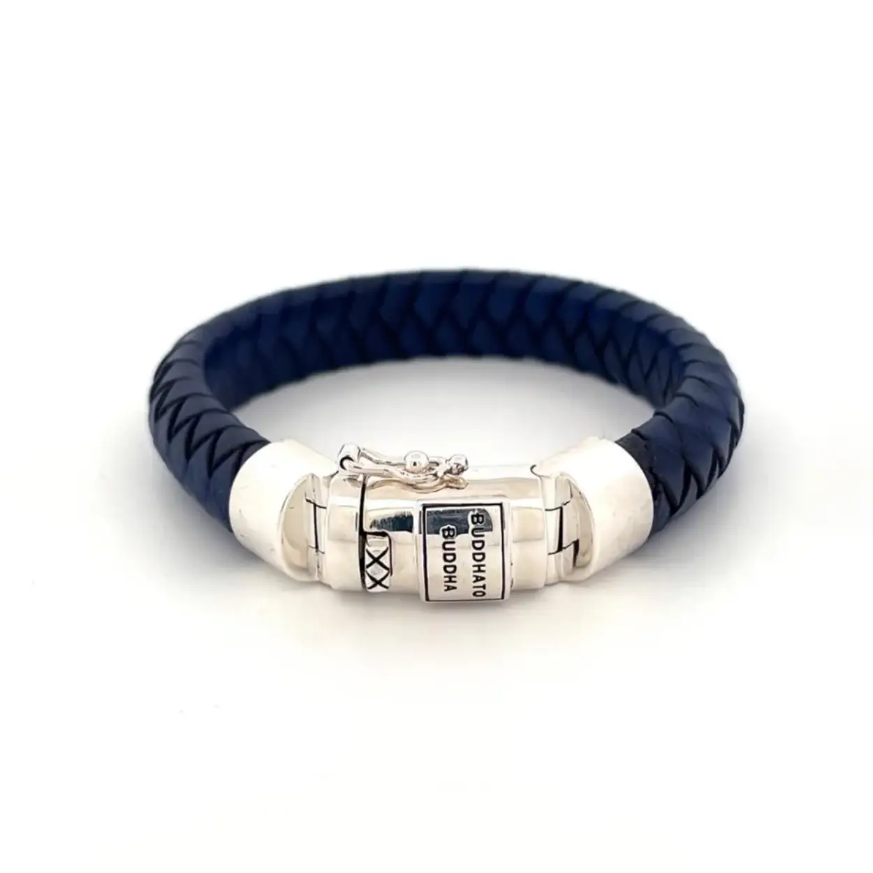 Buddha to Buddha Ben leather navy, armband