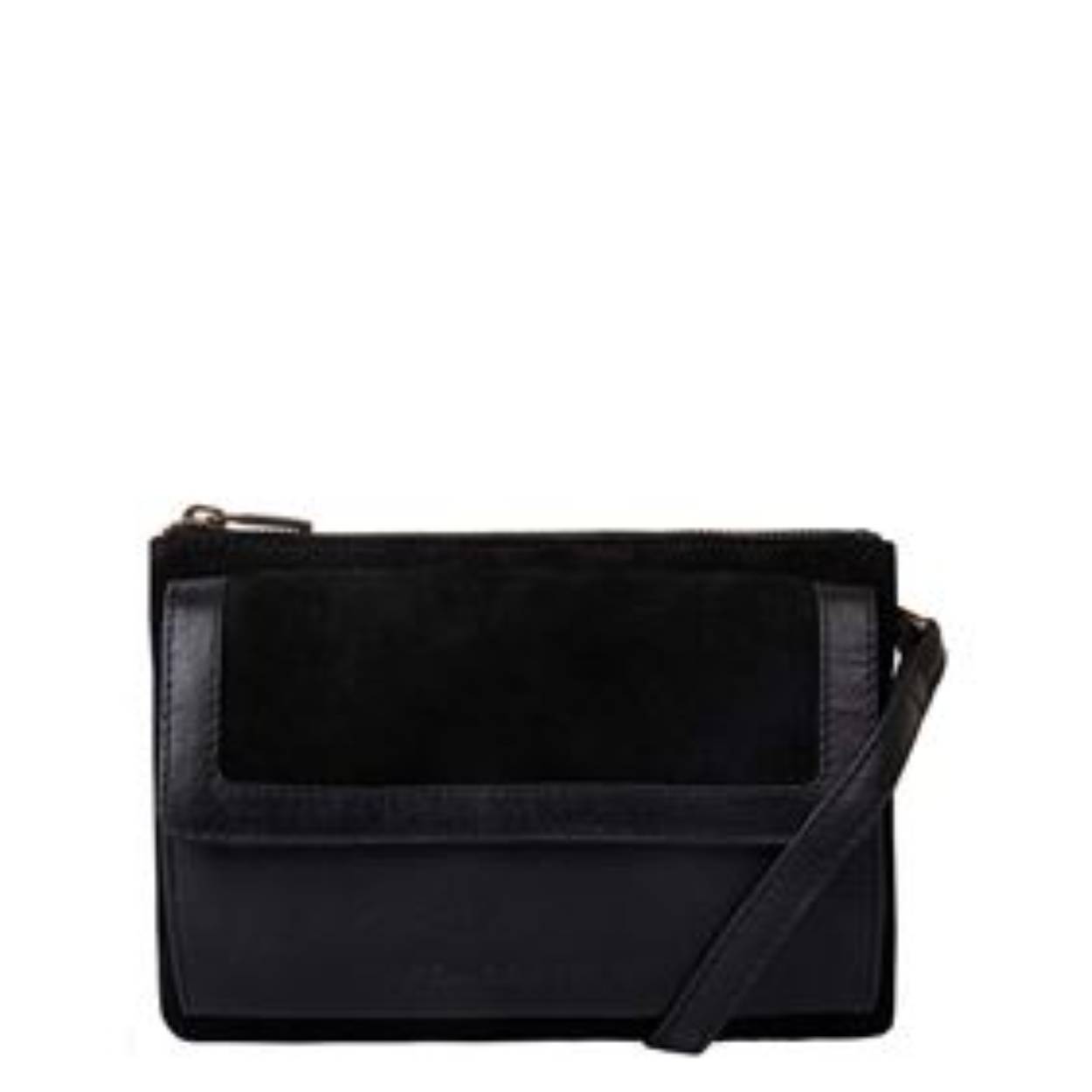 De Crossbody Crockett is gemaakt van hoogwaardig leer en heeft goudkleurige hardware, wat deze crossbodytas extra stijlvol maakt. Je kunt al jouw benodigdheden met gemak opbergen in het hoofdvak met ritssluiting. De crossbodytas wordt geleverd met een fijne schouderband zodat je deze met gemak op de schouder kunt dragen. Combineer deze verfijnde crossbodytas met jouw favoriete outfits voor een elegante look.

Materiaal Leer
Afmetingen B 22 x H 15 x D 2 cm
Hoofdvak Ritssluiting
Binnenvak met rits 1
Lang schouderhengsel Ja
Voorvak Magneetsluiting
Kleur hardware Goudkleurig
Vakken voor pasjes 3