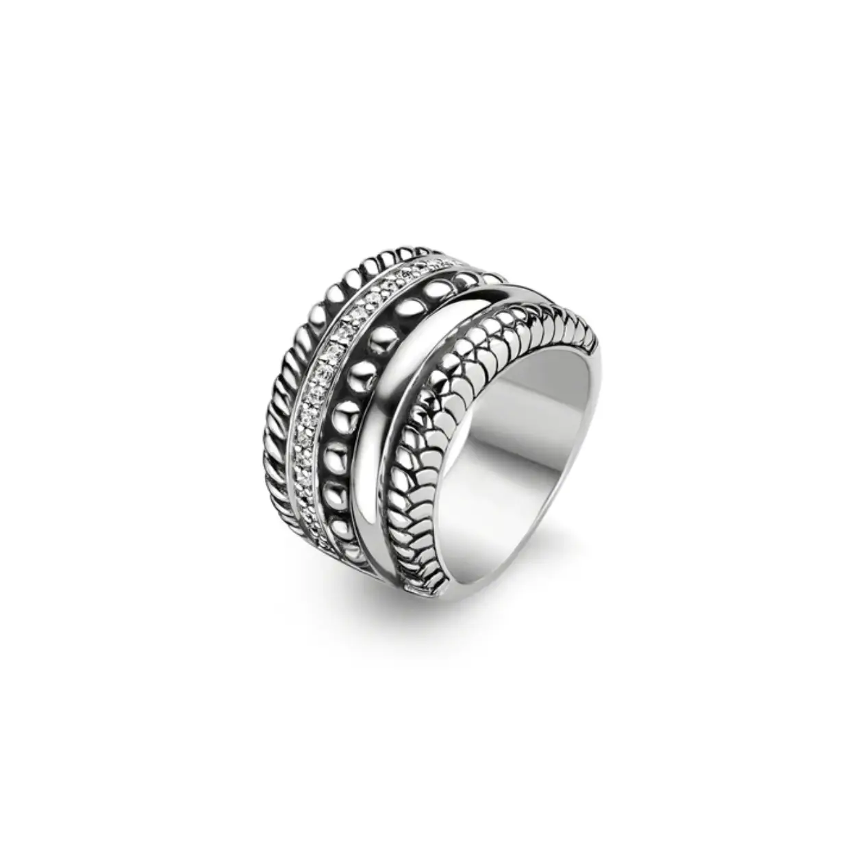 Dit is een ring van het merk Ti Sento Milano.