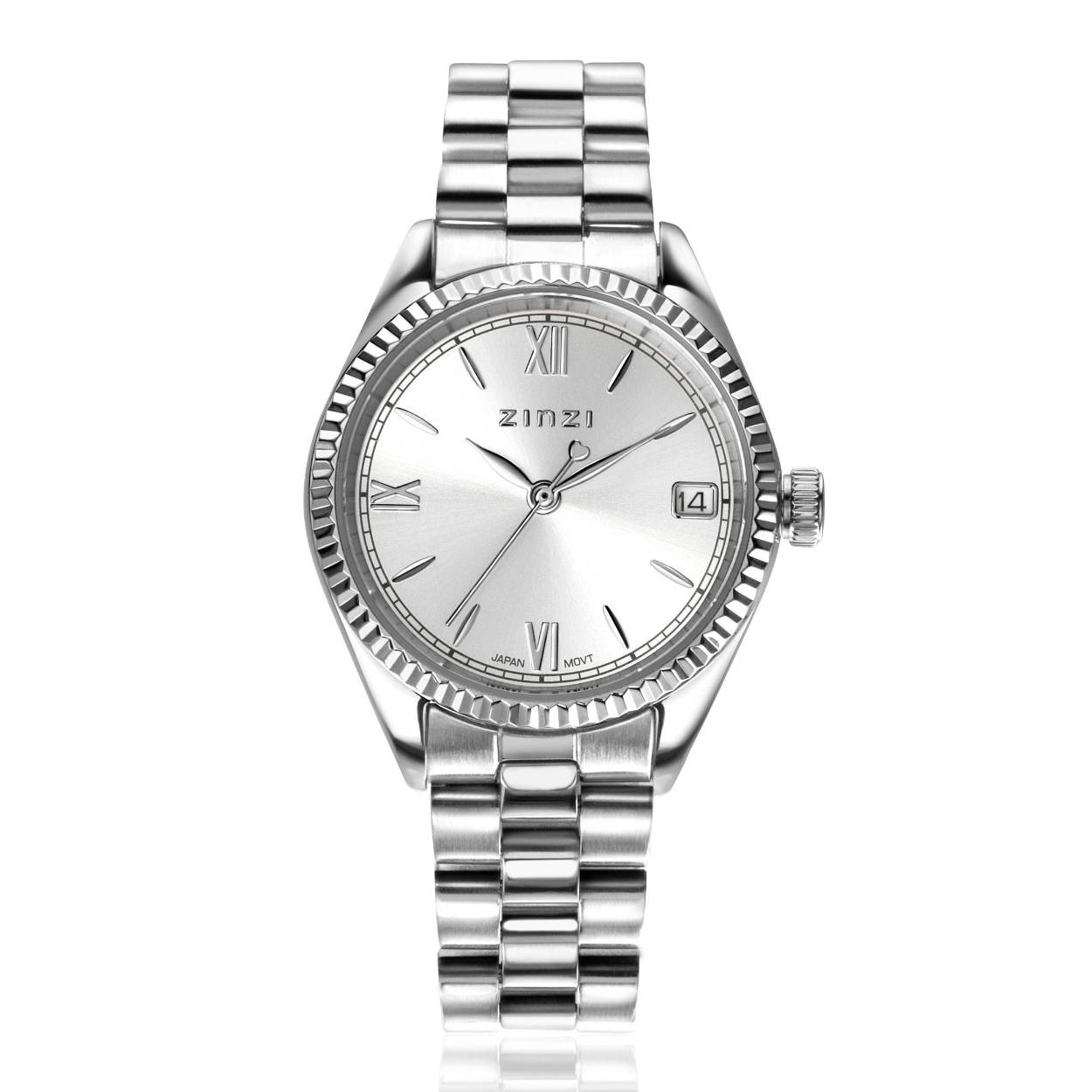 ZIW2202 Zinzi horloge zilv.