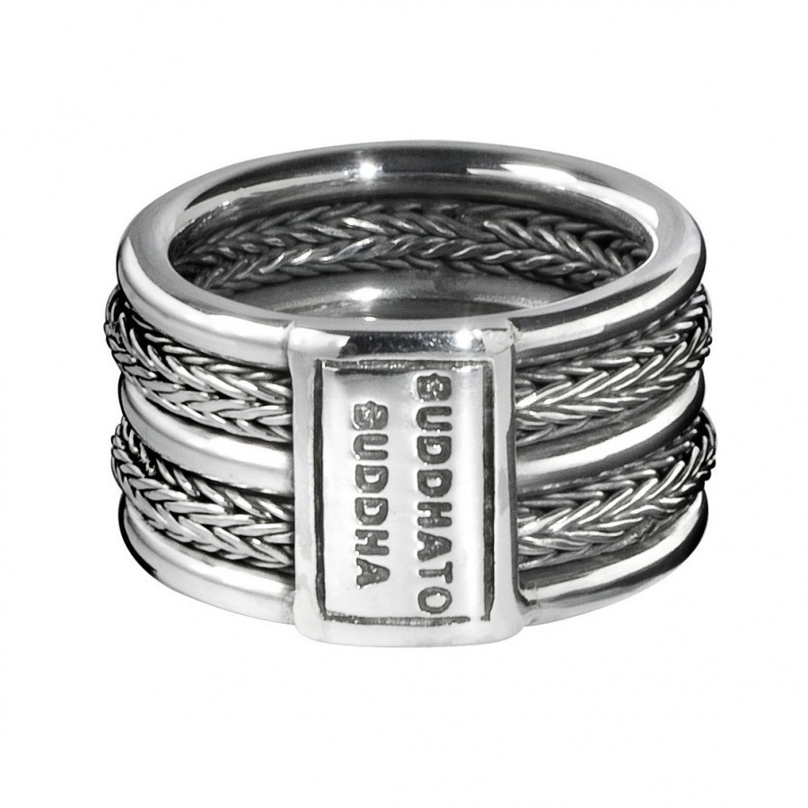 Buddha to Buddha - 504 Ellen Ring Zilver - 001J025040116