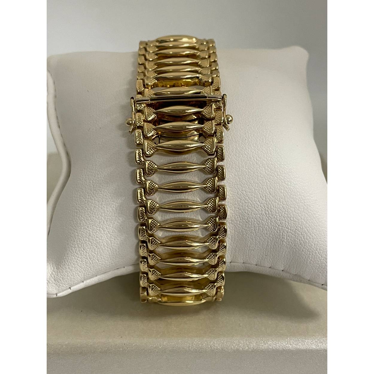 VINTAGE  14 krt gouden armband