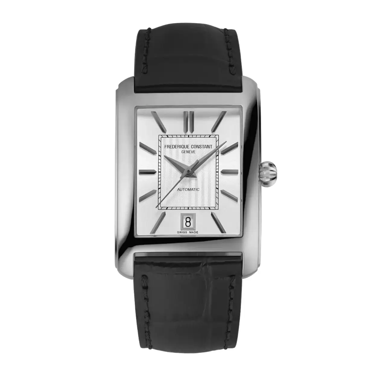 Het Classics Carrée Automatic horloge heeft een gangreserve van 38 uur en heeft een elegante, retrostijl uit de jaren 20 die perfect aansluit bij de filosofie van het merk.