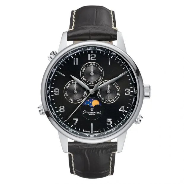 Fromanteel Globetrotter Moon Phase Heren Horloge GT-0532-001