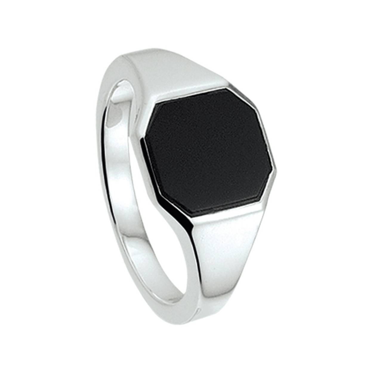 Zegelring heren zilver