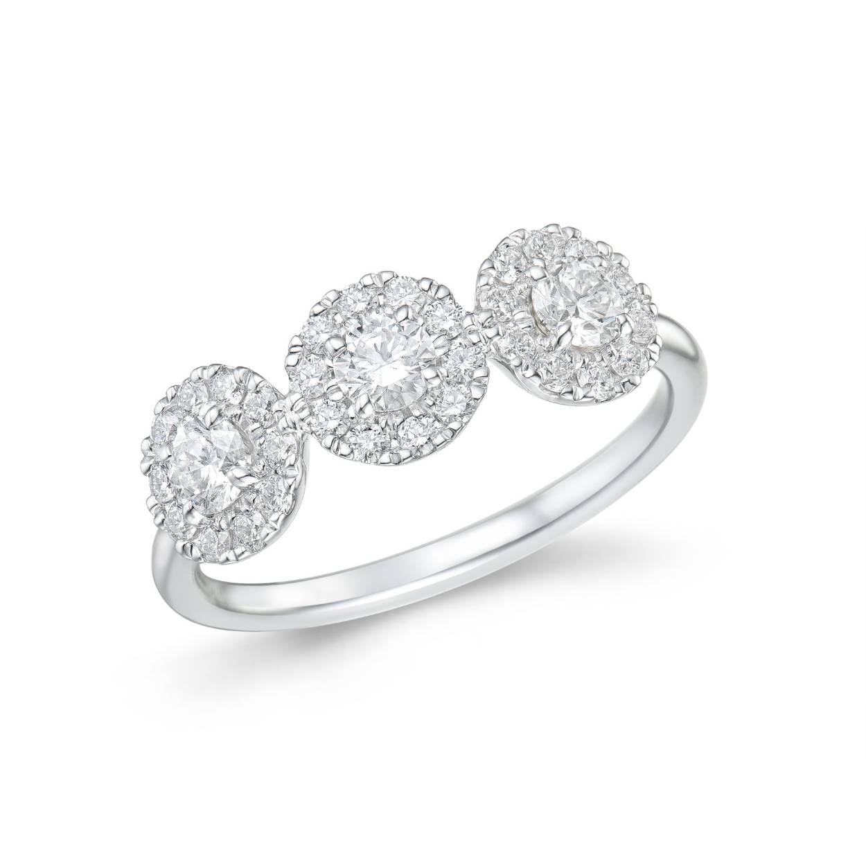 Ring goud 18kt met diamanten